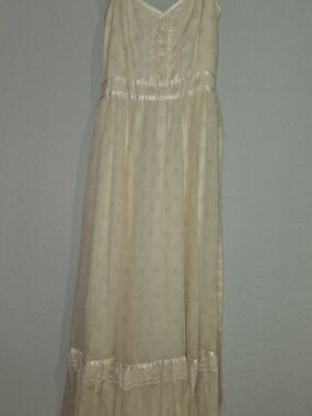 Vintage 70s GUNNE SAX Prarie Cottage Lace Dress